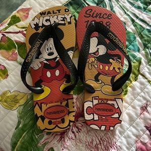 Mickey havaianas flip flops